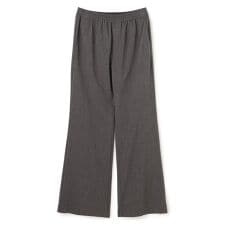 【セットアップ着用可/ウエストゴム】マイビューティ セミフレアパンツ