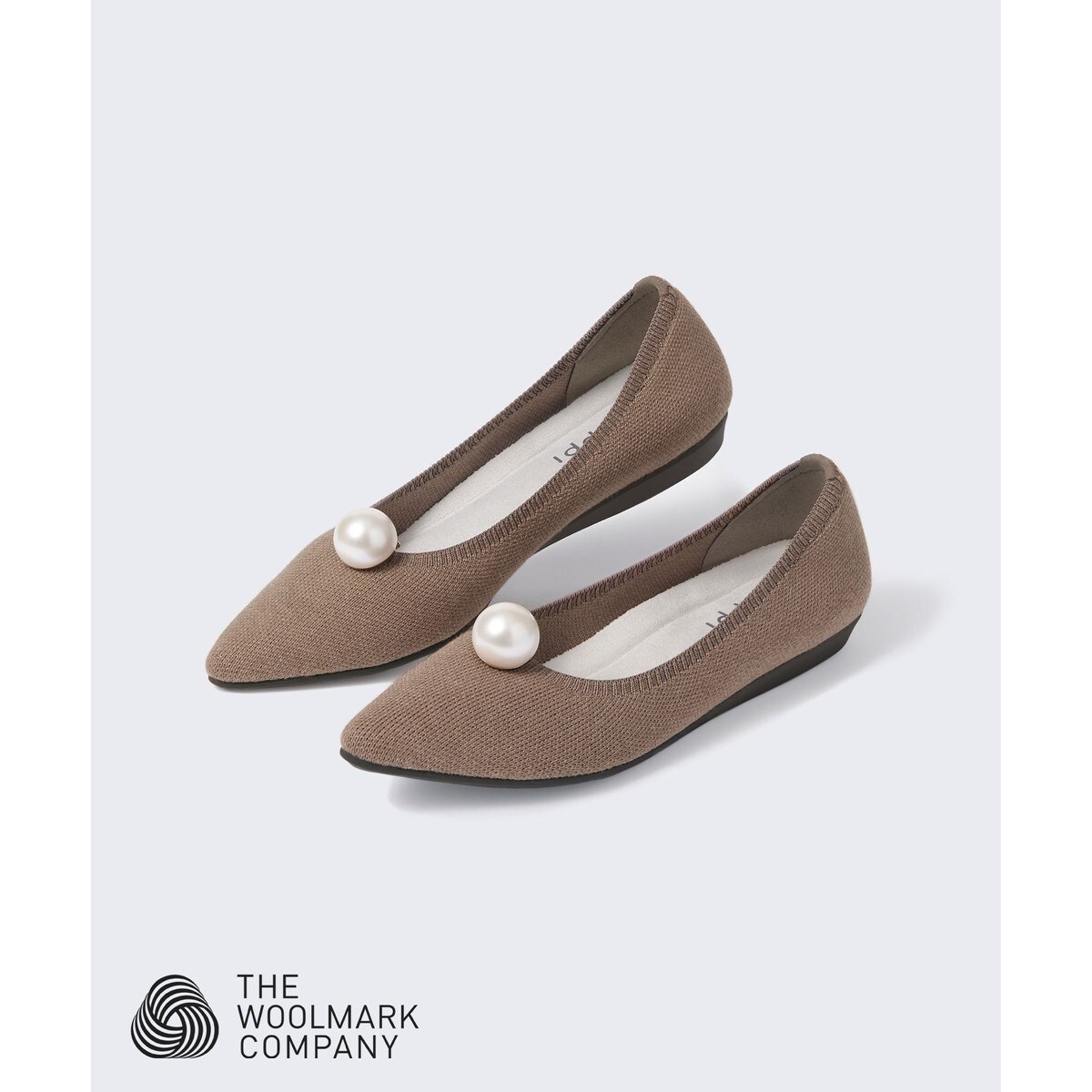極美品✨TOCCA×steppi 撥水　洗える ニット　フラットパンプス　パール TOCCA meets steppi SHOES – TOCCA OFFICIAL SITE