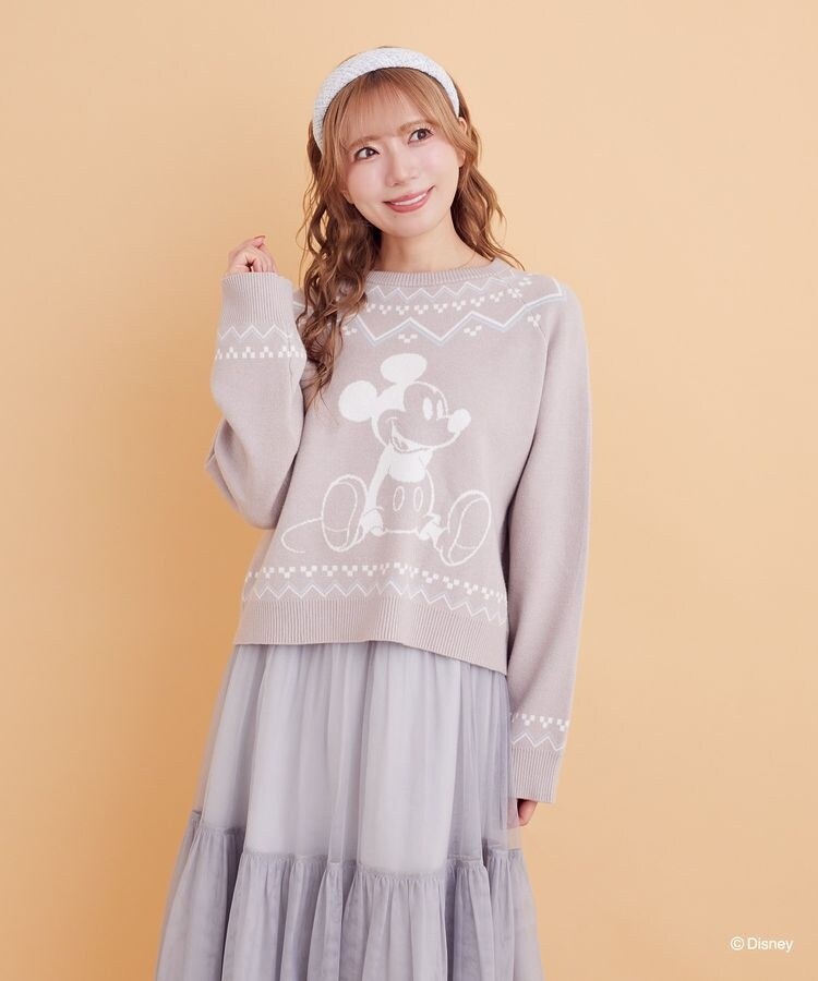 ミッキー／ノルディックニットプルオーバー | アリーム(Areeam