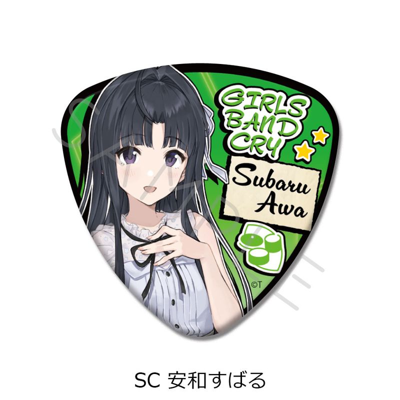 ガールズバンドクライ anisugar プリン 缶バッジ フルコンプセット