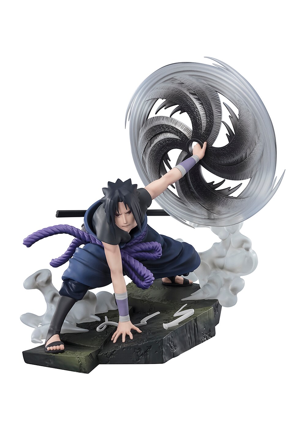 破損品 NARUTO うちはサスケ 胸像 Gecco フィギュア