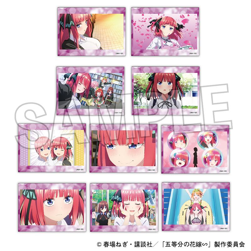 五等分の花嫁∽ トレーディングホロステッカー 二乃BOX – FAN+Life