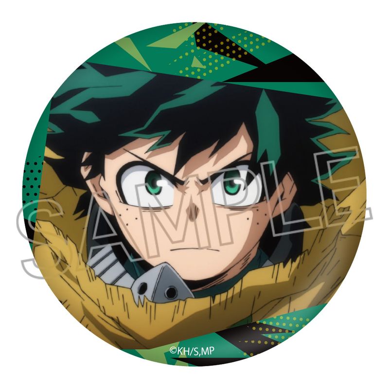 僕のヒーローアカデミア_キラキラ缶バッジ 緑谷出久 | colleize