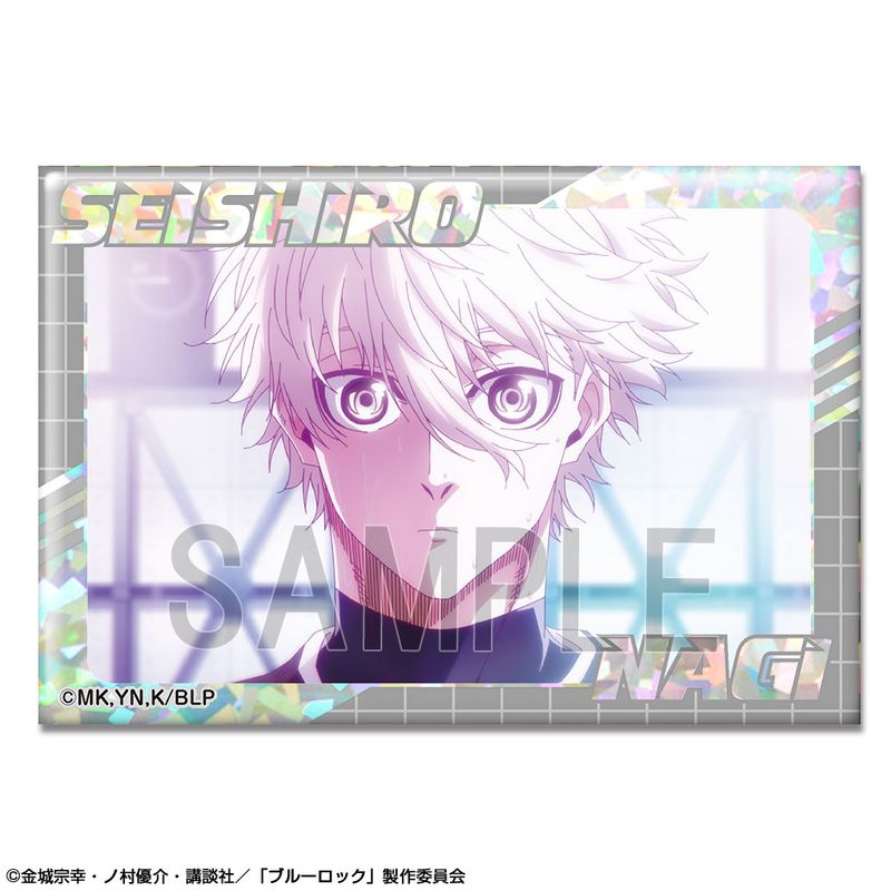 【70％OFF】 劇場版 ブルーロック デザイン 凪-_ホログラム缶バッジ -EPISODE ピンズ・ピンバッジ・缶バッジ