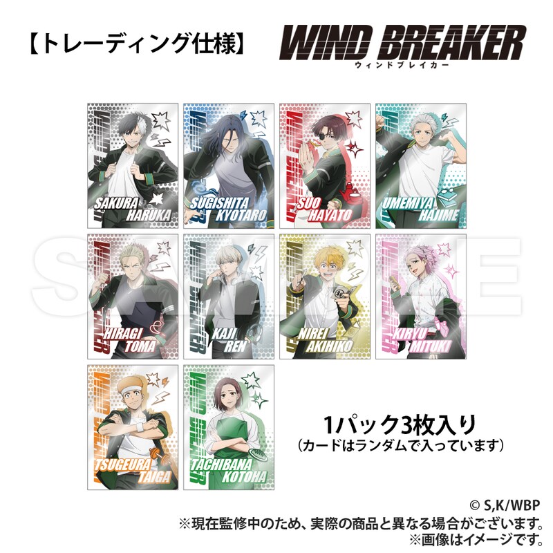 WIND BREAKER_ホログラムトレーディングカード_BOX | colleize