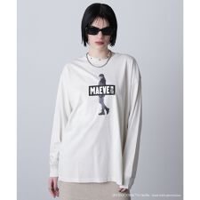 【ROSE】Netflix MAEVE BOX LOGO TEE