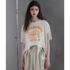 (GENE HEAVENS)リメイクライク フリンジ Tシャツ