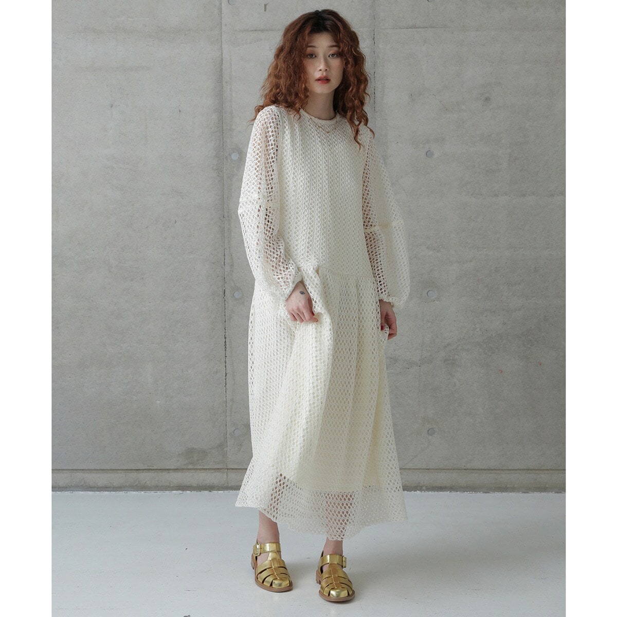 CHIGNON)レースボリュームワンピース | ローズバッド(ROSE BUD