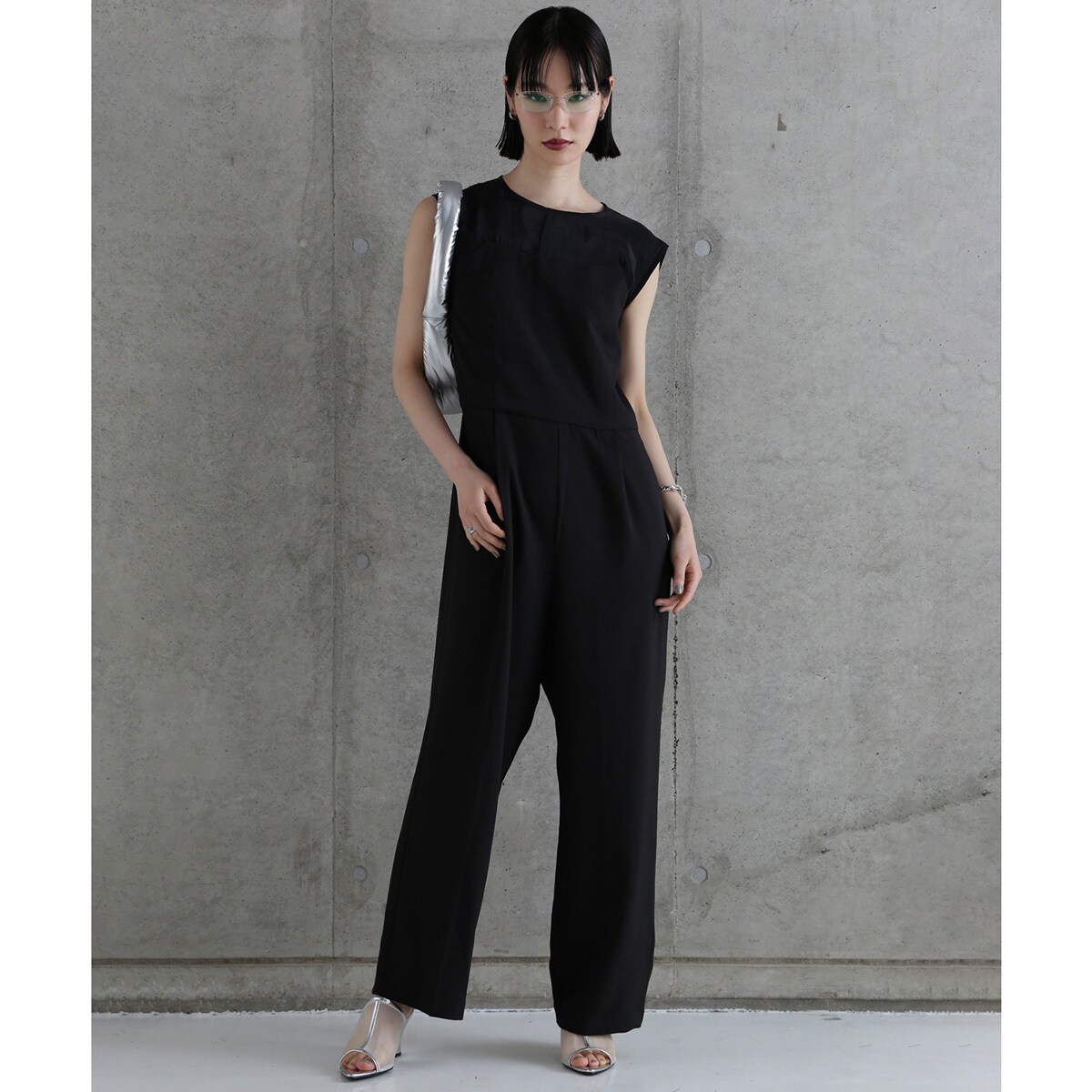 2024激安通販 CHIGNON)異素材ベアコンビネゾン BUD ローズバッド(ROSE | サロペット・オーバーオール・オールインワン