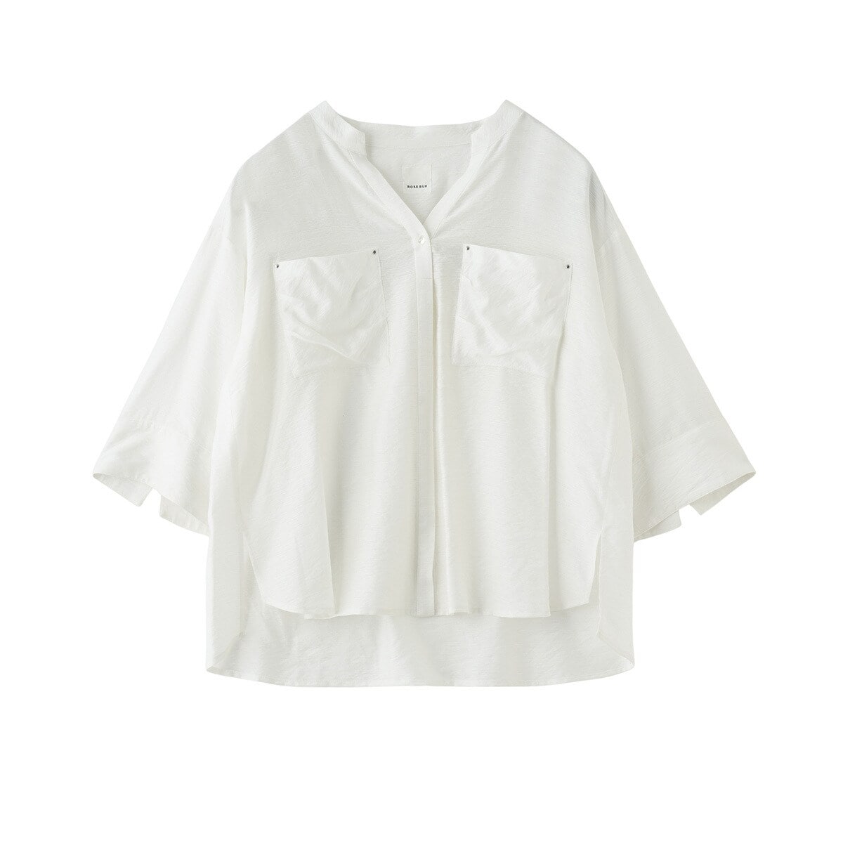 OKIRAKU×ROSE BUD)SPRAY PRINT LIKE BLOUSE | ローズバッド(ROSE