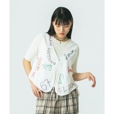 BEADS EMBROIDERY VEST