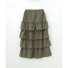 NYLON FRILL SKIRT