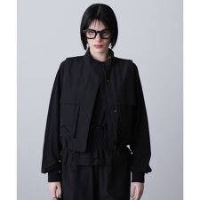 (CREOLME)COTTON NYLON VEST
