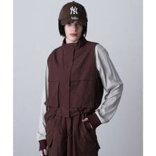 (CREOLME)COTTON NYLON VEST