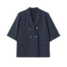 (CREOLME)HALF SLEEVE TAILORED JACKET
