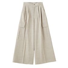 (CREOLME)SUITING WIDE PANTS