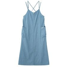 ローズバッド(ROSE BUD)のBACK CROSS NALLOW STRAP DRESS