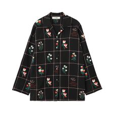 (mag.by c)FLOWER EMBROIDERY SHIRTS