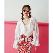 ローズバッド(ROSE BUD)の(mag.by c)COTTON FRILL BOLERO
