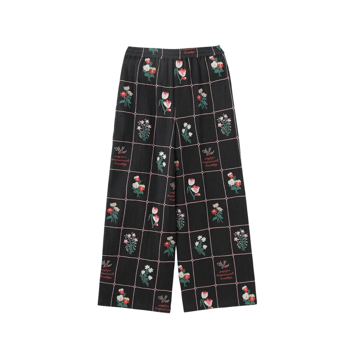 パンツ ROSE BUD (mag.by c)JACQUARD FLARE PANTS セール】(mag.by c)JACQUARD FLARE PANTS（その他パンツ）｜ROSE