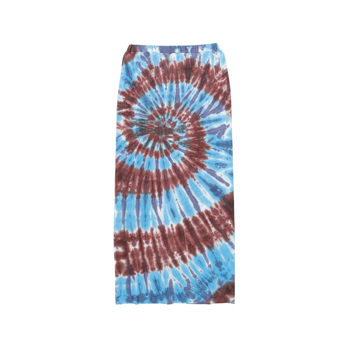 [�}���C]�y�u���[WEB����J���[�z(mag.by c)BLEACH��TIE DYE SKIRT/���[�Y�o�b�h�iROSE BUD�j BLUE