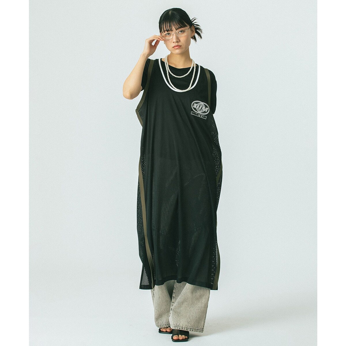 かぐれ　リネンバックギャザーワンピース かぐれ（カグレ）の「リネンバックギャザーワンピース