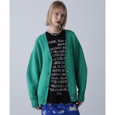 ボタンVネックカーディガン