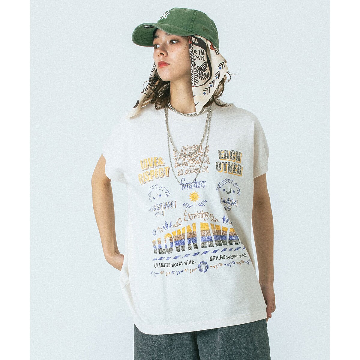 ORCIVAL/オーシバル ゴブソデボーダーTEE #ORC0136 | スローブ