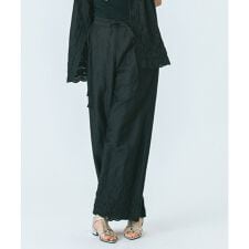 HLAADAforROSEBUD/EMBROIDERY PANTS