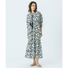 ローズバッド(ROSE BUD)のHLAADAforROSEBUD/BLOCK PRINT SMOCK OP