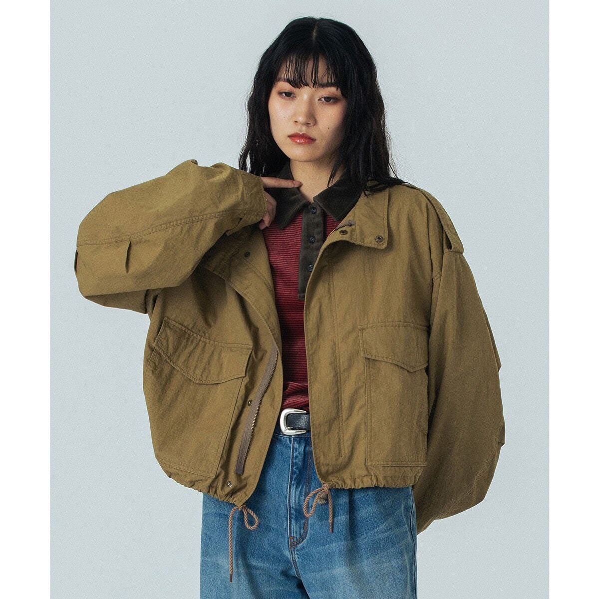 ナイロンジップブルゾン | スピック＆スパン(Spick and Span) | マルイ