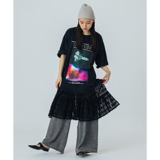 ローズバッド(ROSE BUD)のOKIRAKU×ROSEBUD/DOCKING GRAPHIC DRESS