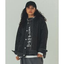 GENEHEAVENS/DENIM x QUILTING JACKET