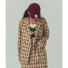 ローズバッド(ROSE BUD)のmag.byc/FLOWER PRINT CHECK SHIRT