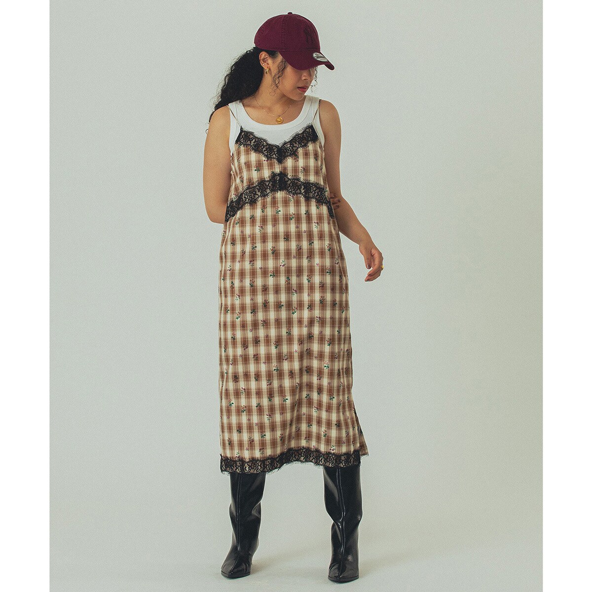 ワンピース habi JQ Cami Dress ワンピース habi JQ Cami Dress habi ファッショナブルな JQ