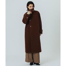 STAND FALL COLLAR LONG COAT