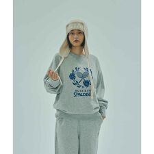 ROSE BUD x SPALDING/ATHLETIC CLUB L/S SWEAT