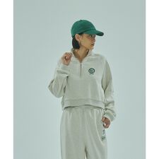 ROSE BUD x SPALDING/ATHLETIC CLUB HALF ZIP