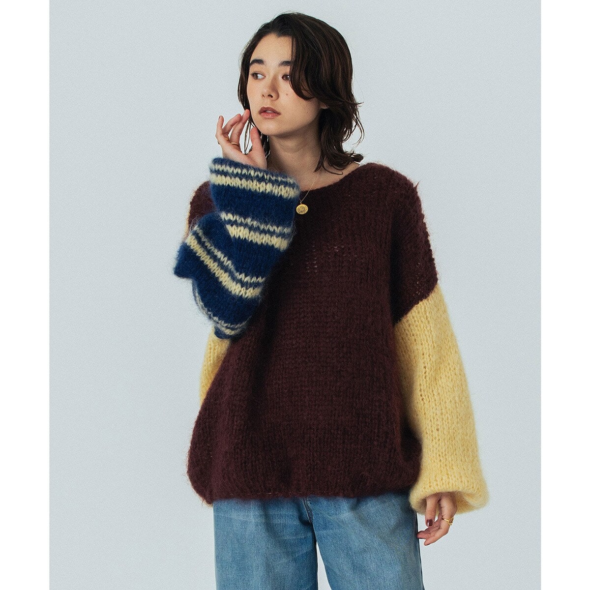 YAK/ヤク ワイドリブニットプルオーバー | ノーブル(Noble) | マルイ