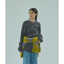 CREOLME/RIB HENRY NECK PULLOVER