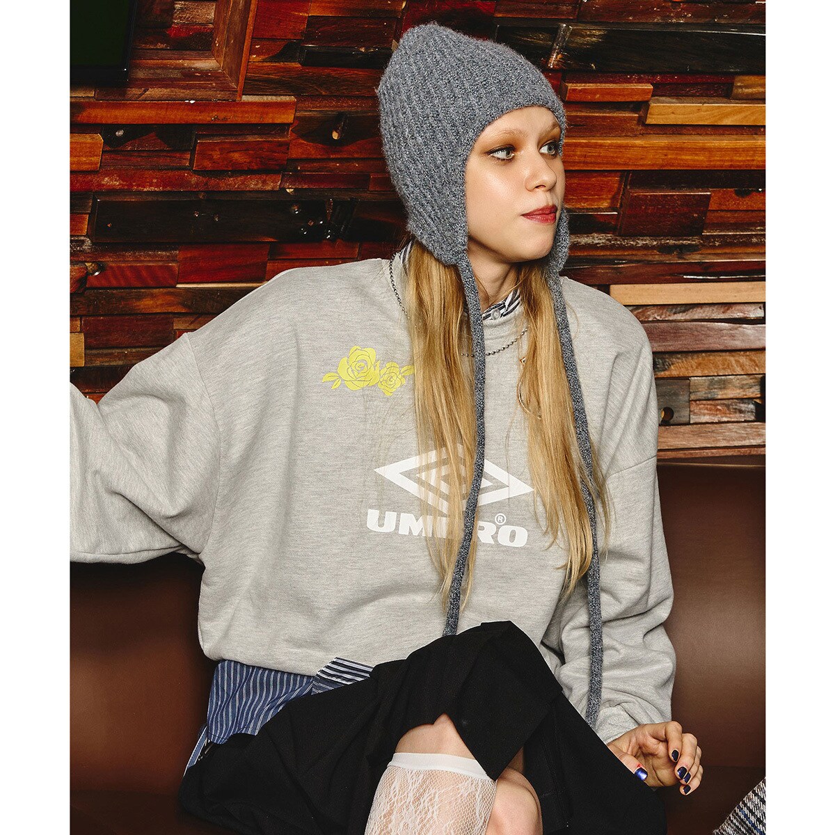 Champion別注】ROSE BUD×Champion HEAVY WASH SWEAT | ローズバッド