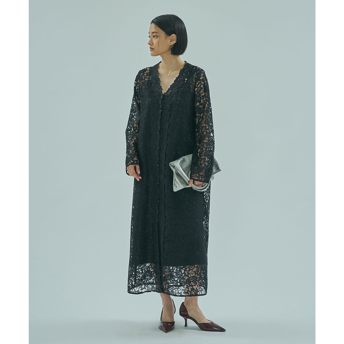 新品タグ付 定価17600円 agnes b. アニエスベー リバティワンピース