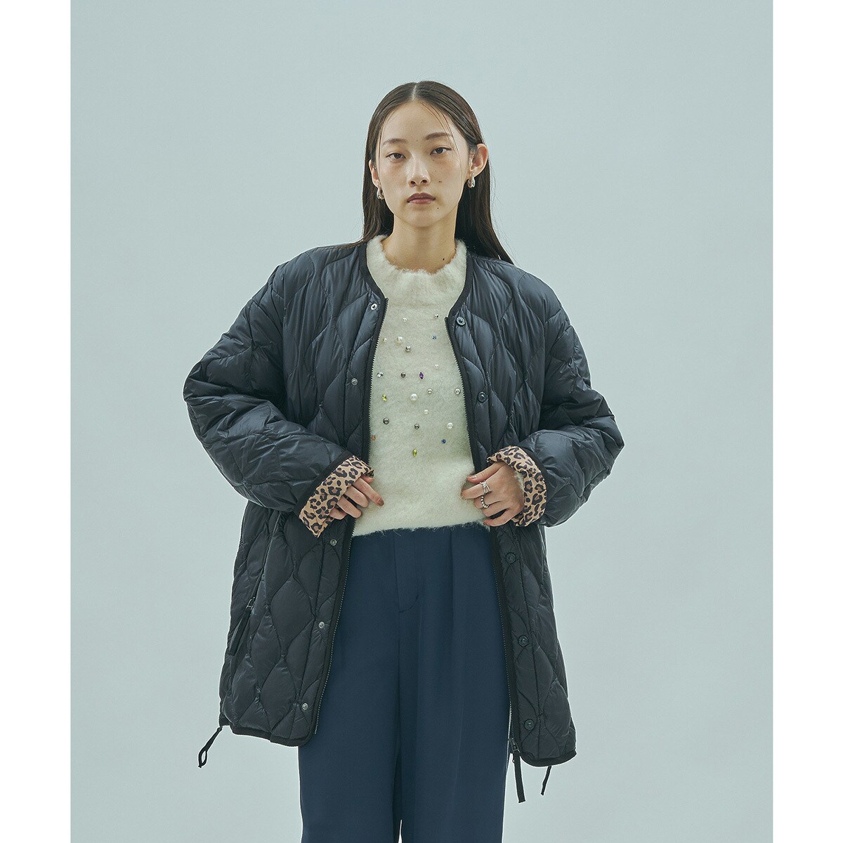 TAION/MILITARY M65 LINER W-ZIP DOWN JACKET | ローズバッド(ROSE BUD