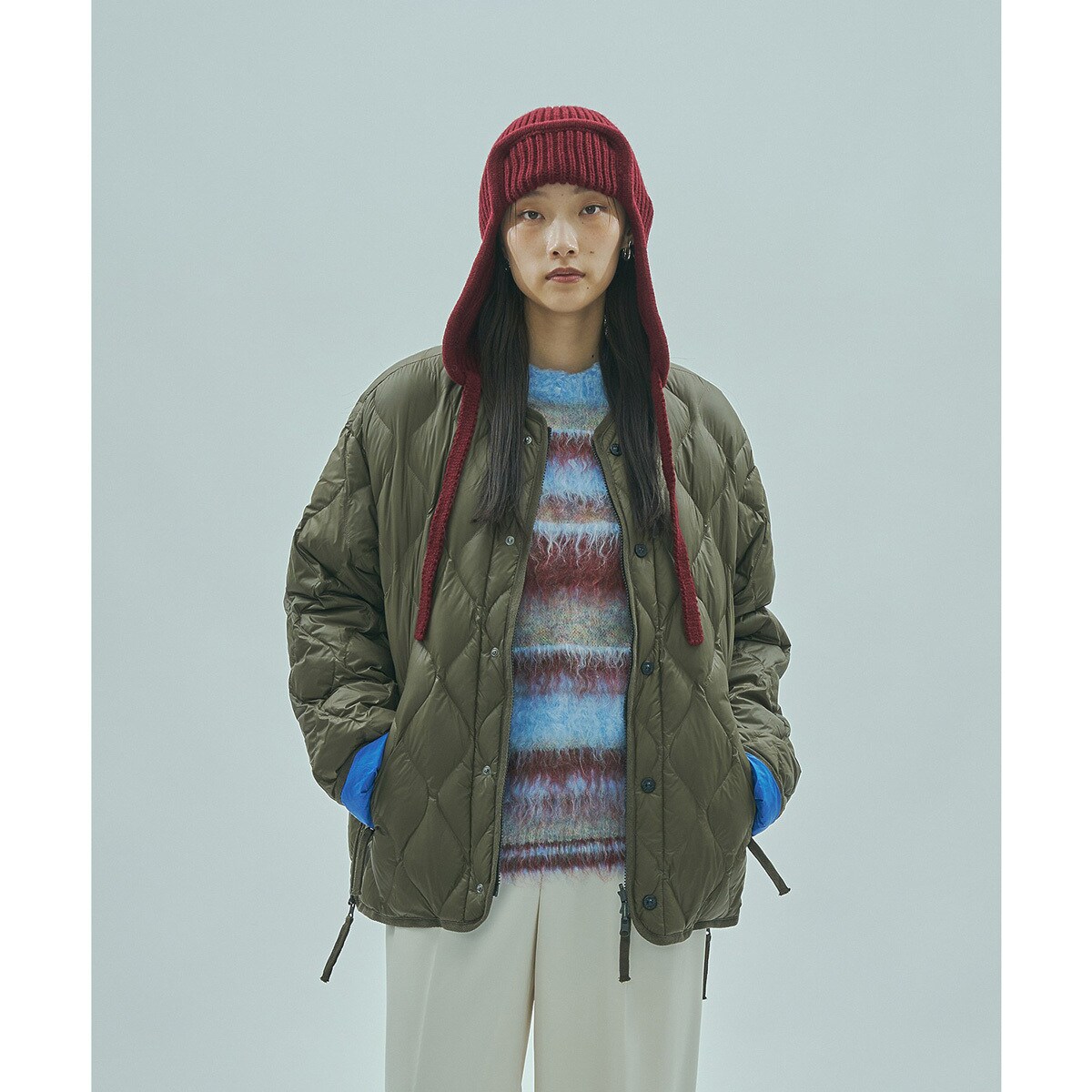 MILITARY M65 LINER W-ZIP SHORT DOWN REVERSIBLE | ローズバッド(ROSE