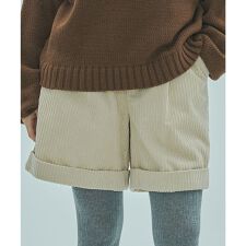 CORDUROY SHORT PANTS