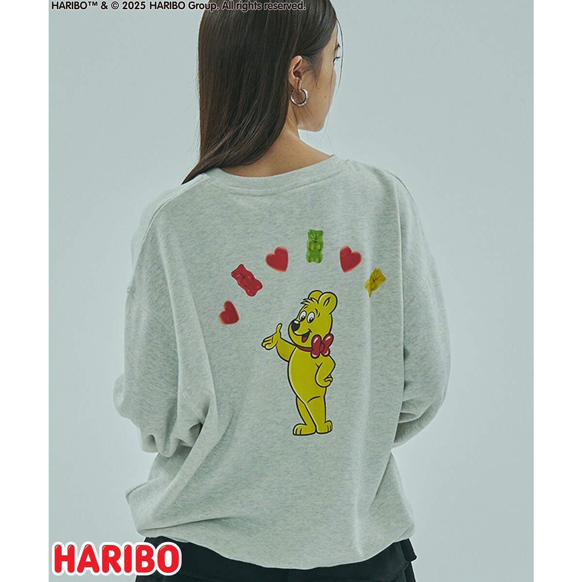 [�}���C]ROSEBUD x HARIBO BEAR L/S SWEAT/���[�Y�o�b�h�iROSE BUD�j OFF WHITE