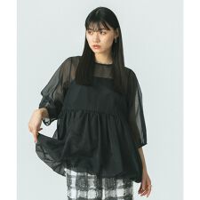 SHEER LAYERED BLOUSE