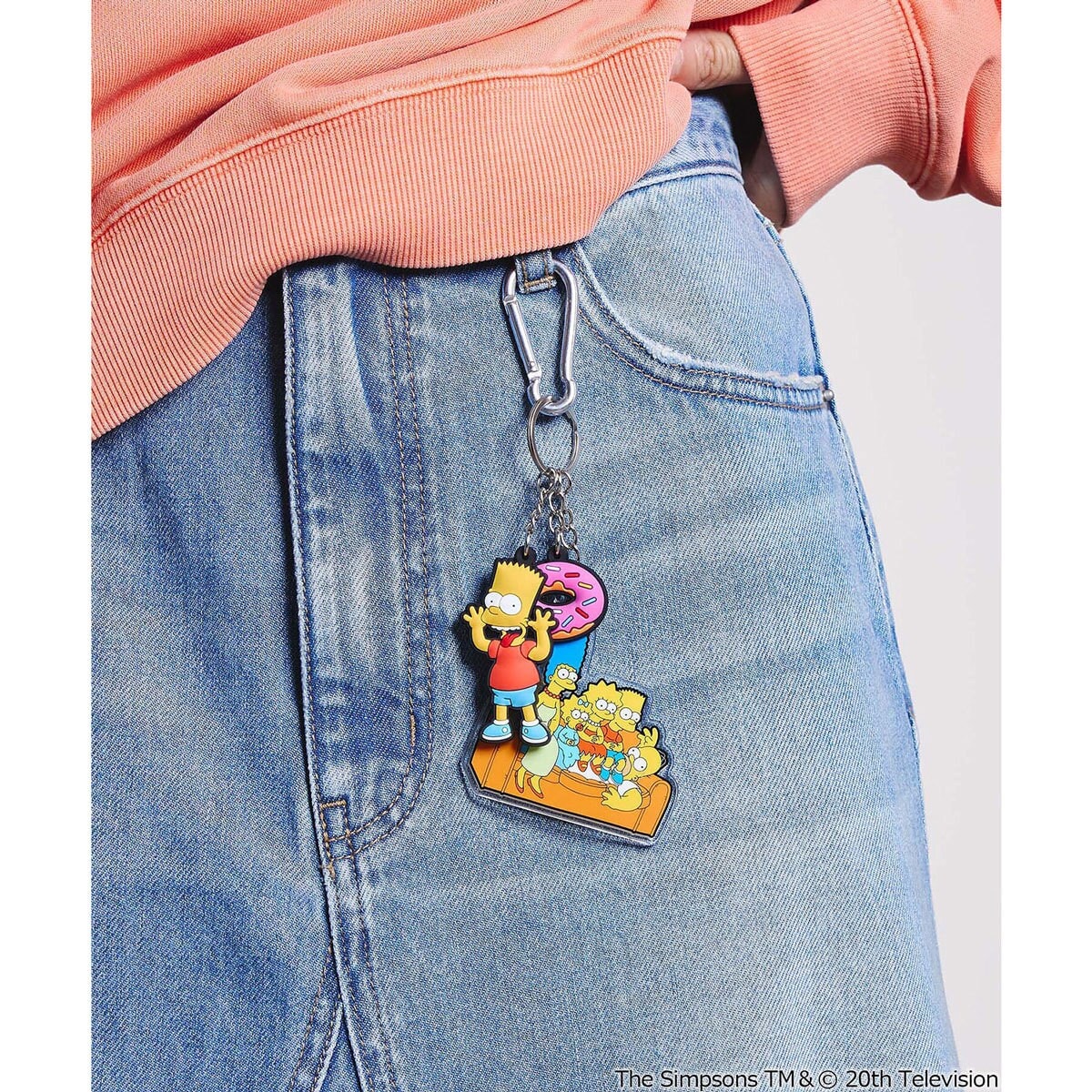 [�}���C]THE SIMPSONS / KEY CHARM/���[�Y�o�b�h�iROSE BUD�j MULTI