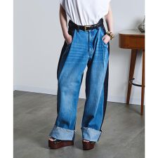 mici/DENIM REMAKE STYLE PANTS