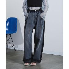mici/DENIM REMAKE STYLE PANTS